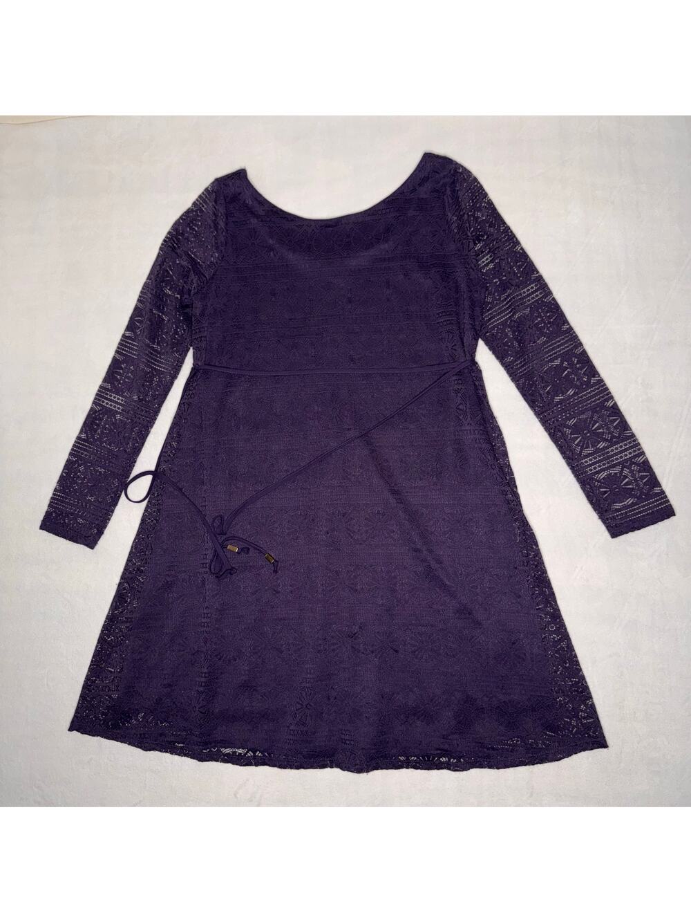 Purple Maternity M Dress